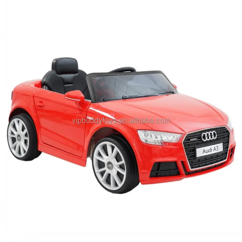 Электрические автомобили Audi A3 с лицензированным приводом, Детские дистанционные автомобили для детей, игрушки с радиоуправлением, 12 В, детская езда на автомобиле