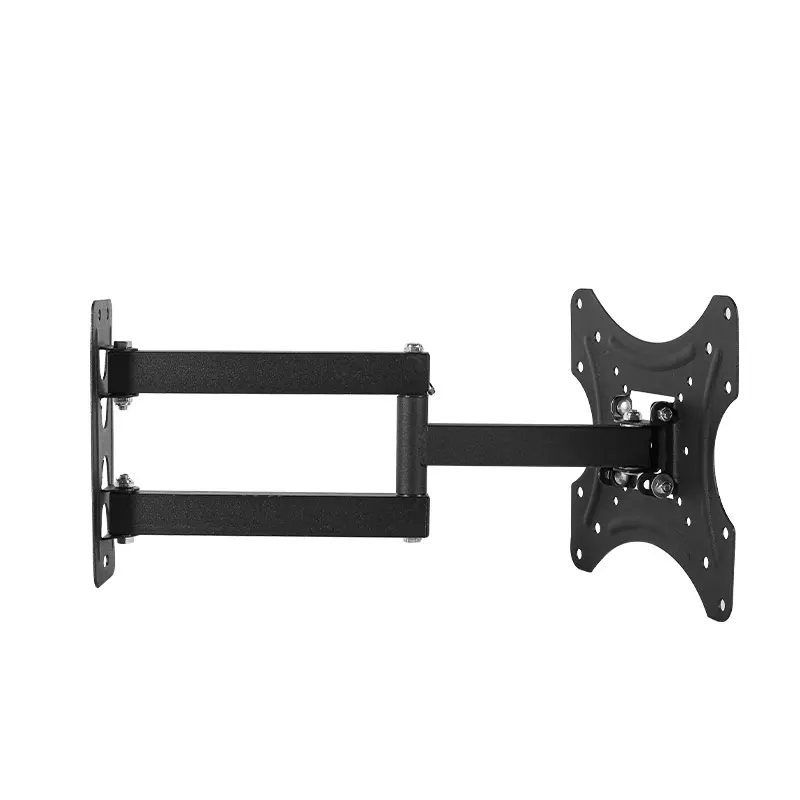 Full motion advertising lcd tv screens monitor 24 inch wall mount bracket small 14 inch to 40 inch micro adjustable tv mounts