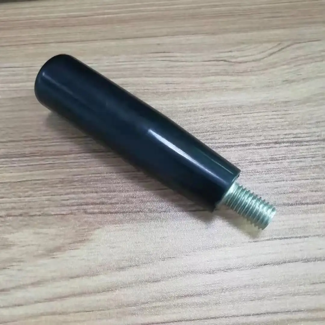 Machine handle M8 male Thread Stem Bekelite Rotating hand knob Tapered  revolving handle