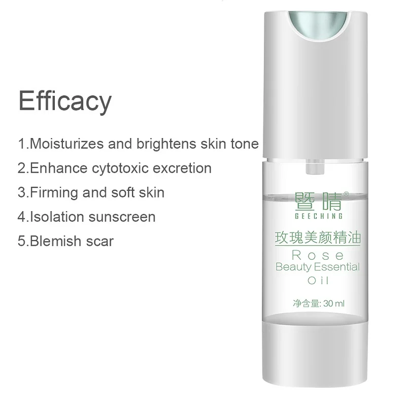 
Hot Sale Pure Therapeutic Grade Body Skin Care Massage Rose Extracts 30ml Essential Oil 