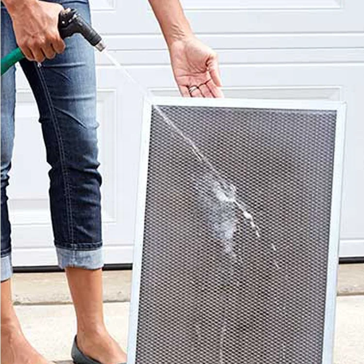 
Industrial Washable Synthetic Fiber Pre Metal Mesh Plate Air Filter 