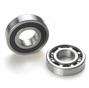 FM118 6200 6201 6202 6204 Auto Bearing Supplier Gcr15 Nylon Cage Single Double Row Deep Groove Ball Bearing Steel