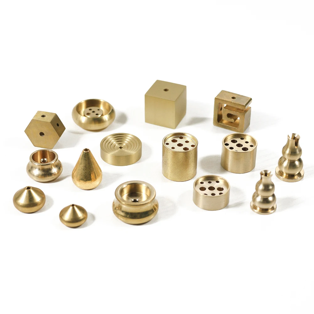 In Stock Small Cute Brass Incense Burner Holder for Sticks Cones Gold Incense Burner Standing Stick Incense Holder