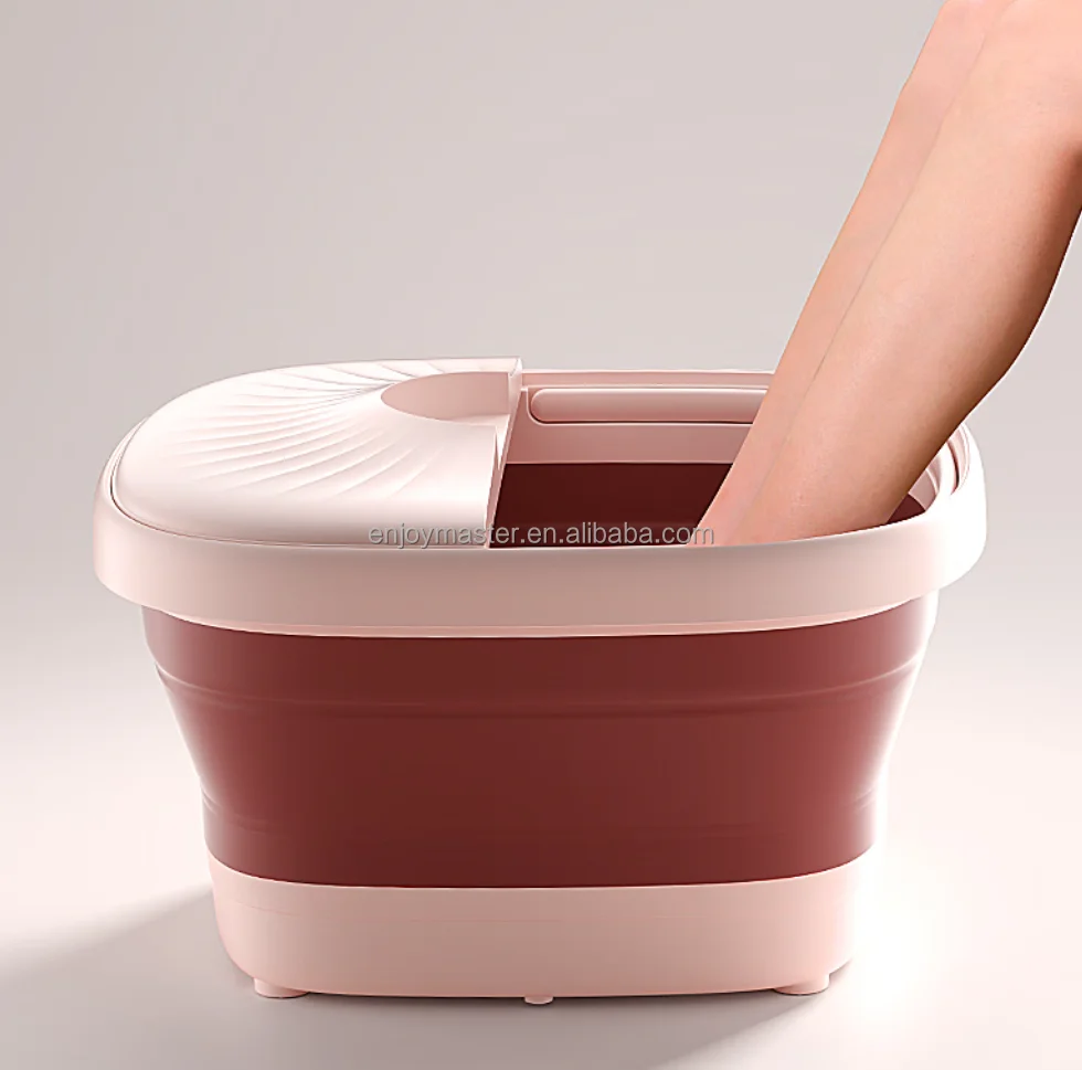 Foot Spa Foldable Foot Bath Massage Machine with Heating