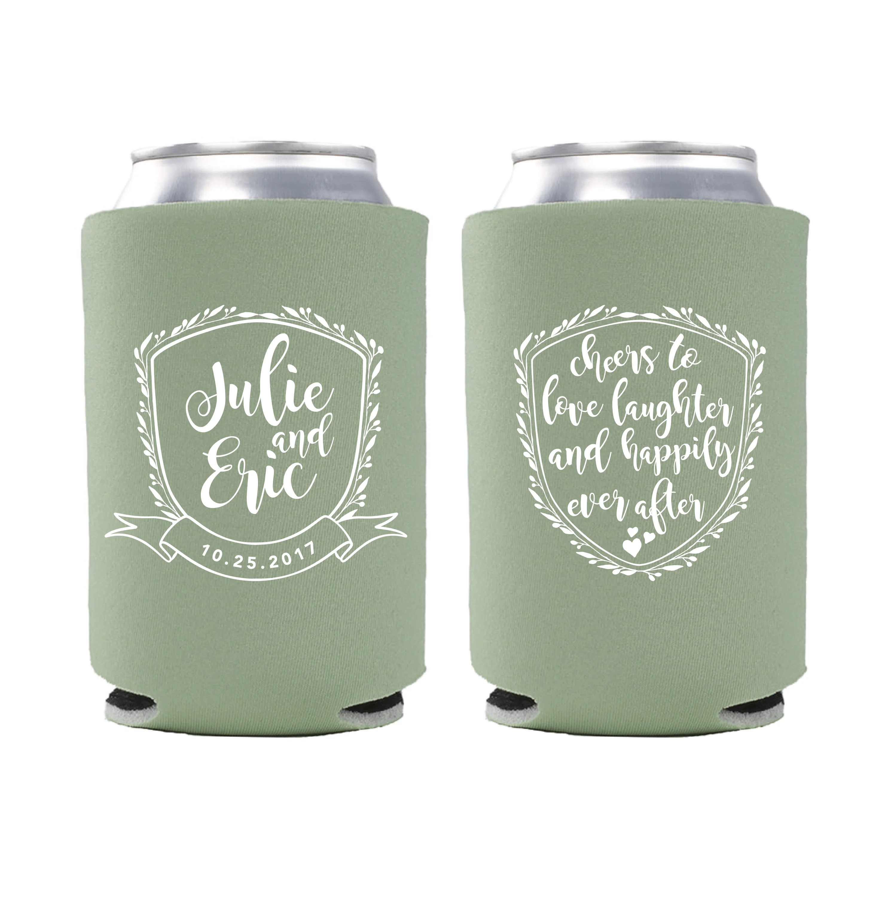 Wholesale Custom Neoprene Foam Custom Beer Can Koozy Insulated Neoprene Slim Can Cooler