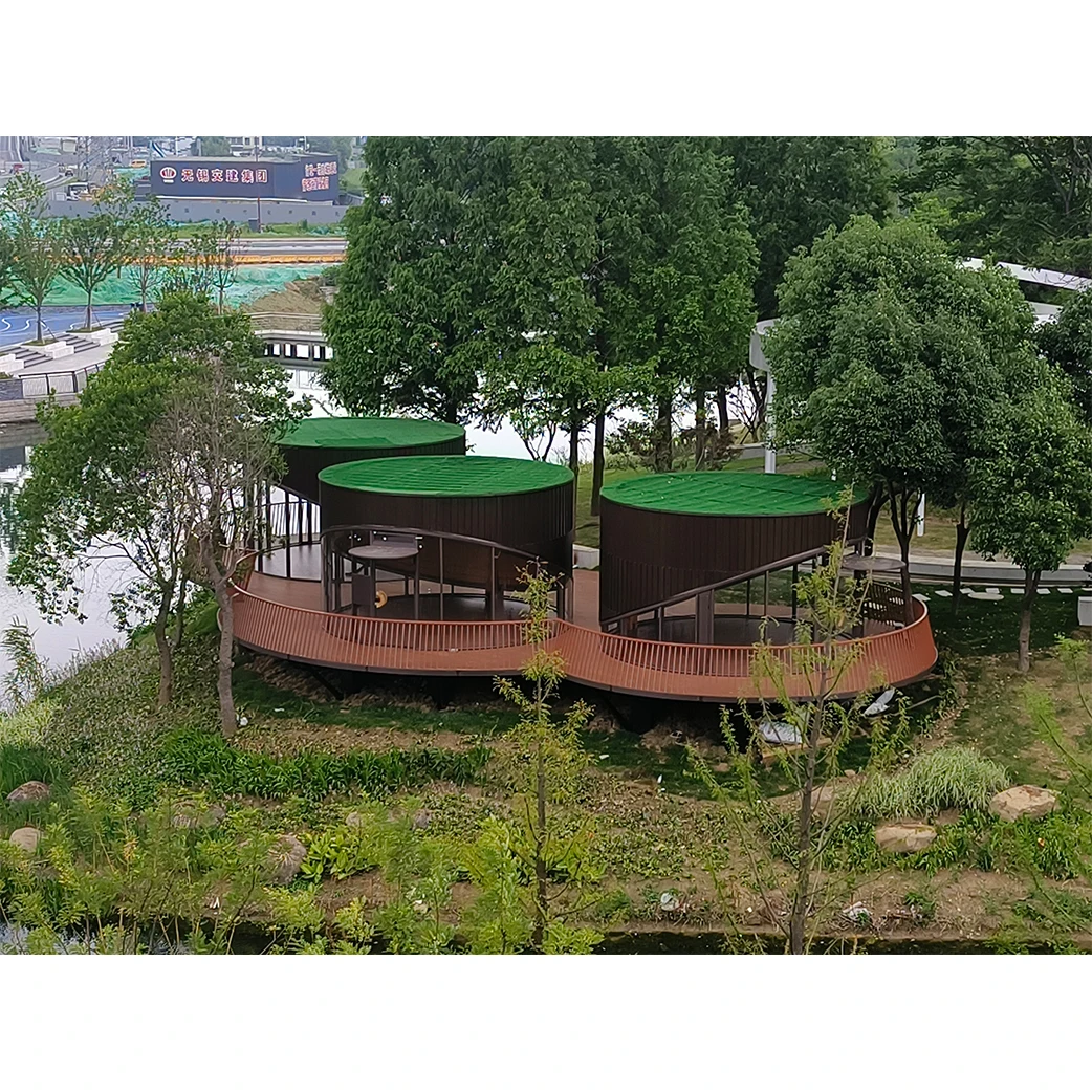 Round Wooden House Prefab Wooden House As Villa Wood House