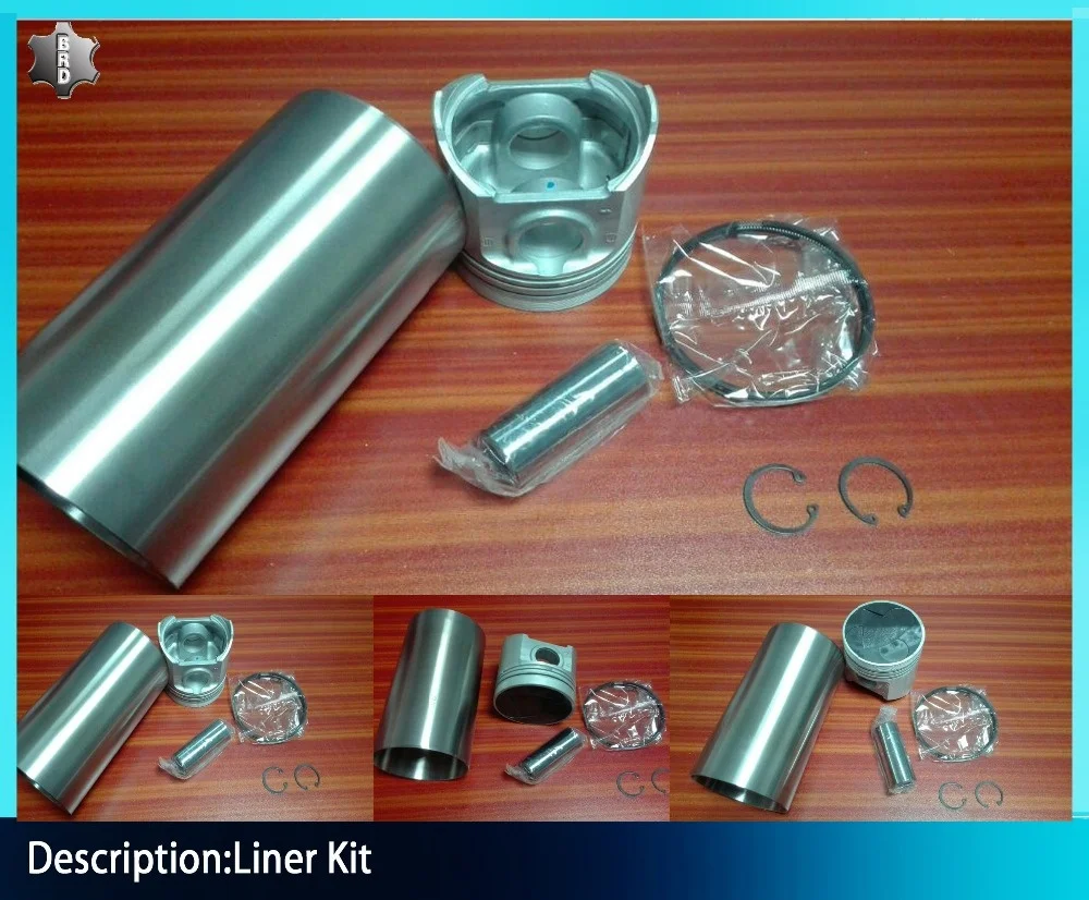Diesel Engine Spare Parts V3300-T Liner Kit Piston Kit Cylinder Kit V2003T V2203 V2403 V3300 V3300-T D950 D1105