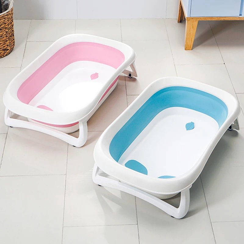 Cheap wholesale portable plastic folding bath tub small