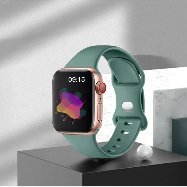 Wholesale  Silicone Sport Smart Watch Band Watch Strap For Apple Watch