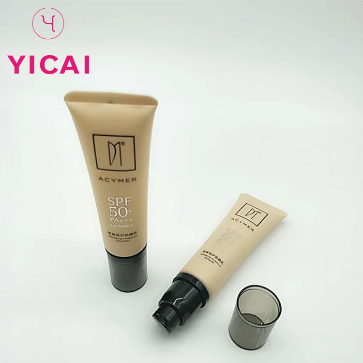Wholesale Customized 30ml 40ml 50ml Airless Pump Dispenser Soft Tube