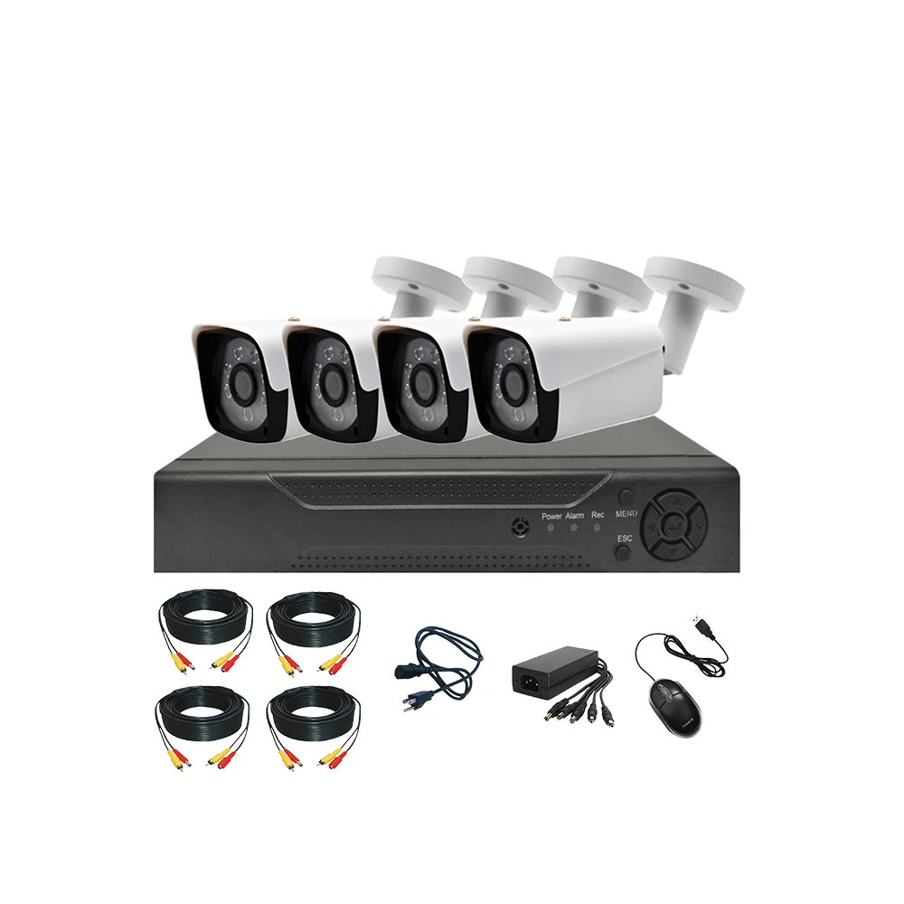 Комплект для видеонаблюдения 2 МП 1080P H.264 AHD 4 комплекта камер XM DVR