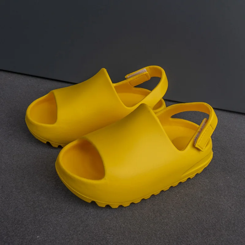 High Quality Yeezy Slippers Eva Rubber Kids Yeezy Slides Runner Custom Yeezy Slides For Kids