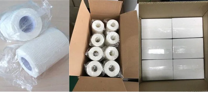 PBT Cohesive Flexible Bandage Medical self adhesive