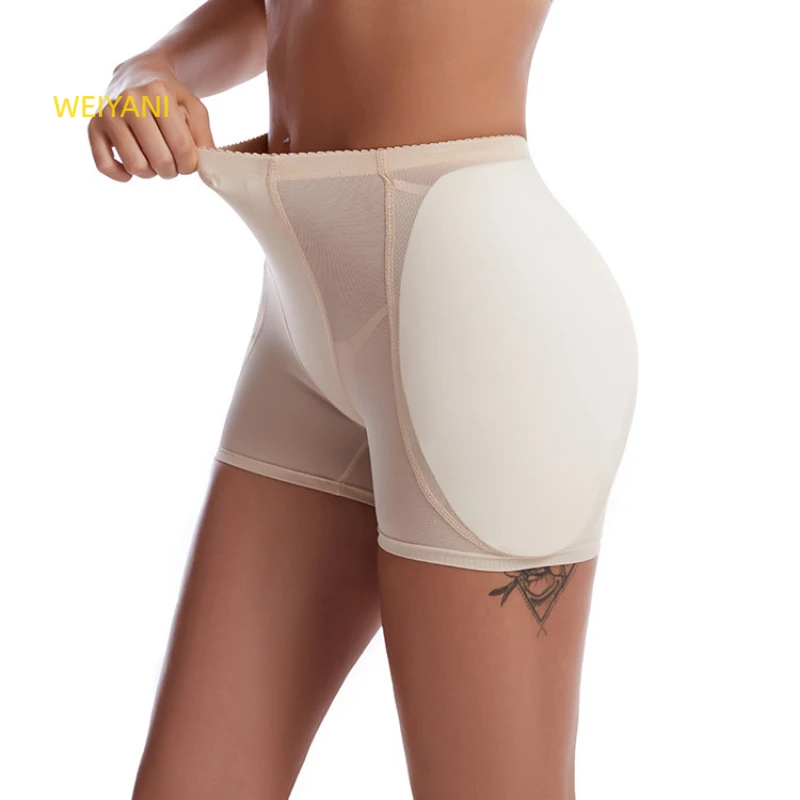 High waisted body shaper belly tightening Push Up pantie Butt Lifter Pads Buttock Hip Enhancer Control Padded Panties