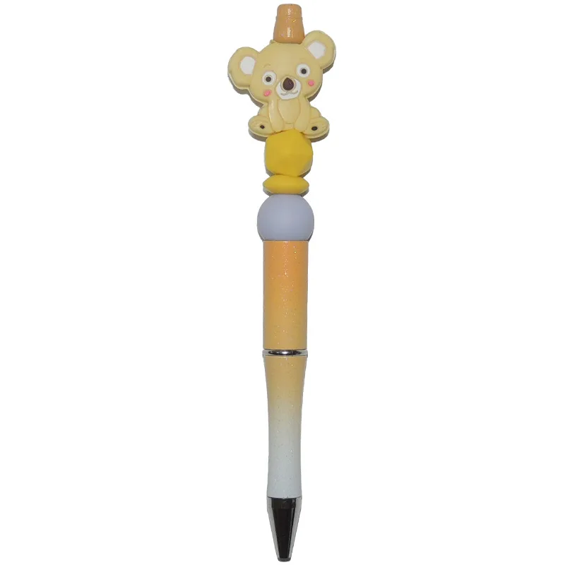 New Design Beaded Pen Accessories Endless Mechanical Pencil Metal DIY Beadable Pencil Premade Beaded Pen