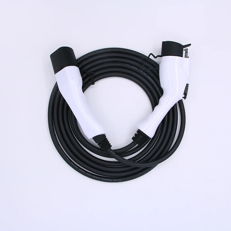 Портативный evse 32a дома ev зарядки j1772 тип 1 к iec 62196 Тип 2