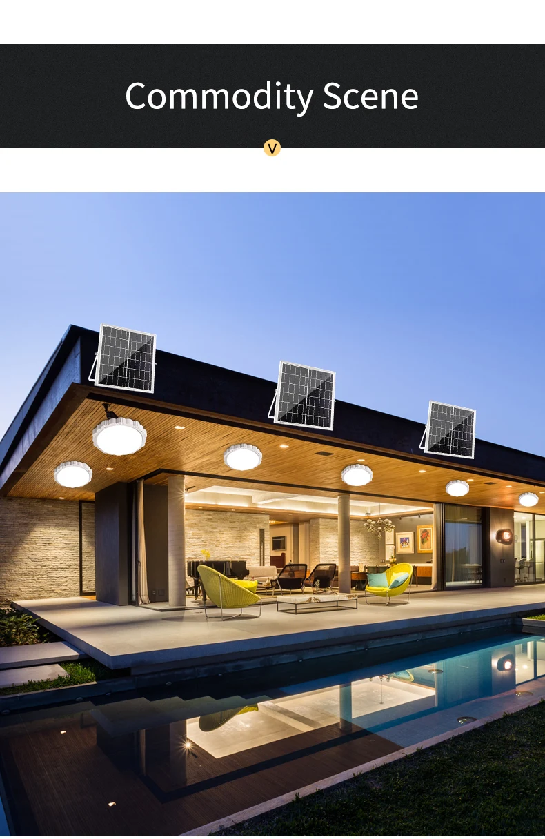 2021 New Design Product Waterproof energy garden lights price ceil light price ceiling panel home solar indoor lamp
