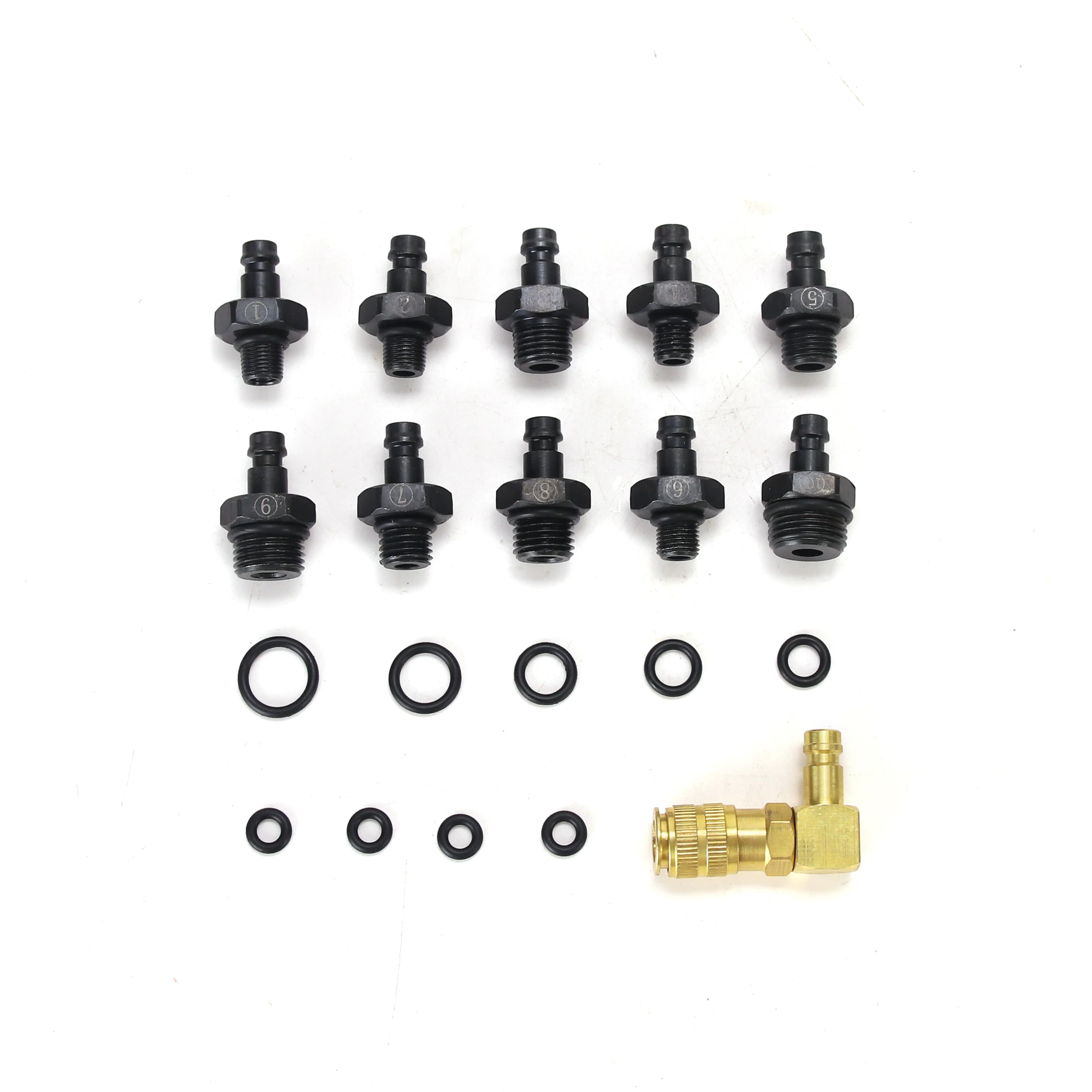 Engine Testing Oil Pressure Gauge Kit Compression Diagnostic Tester Oil Pressure Tester