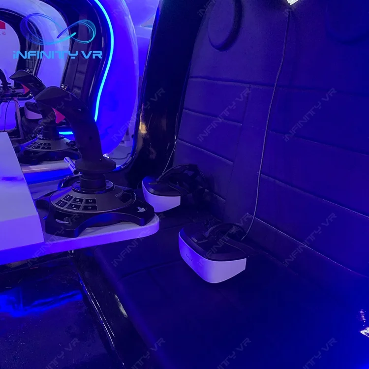 2024 New Vr Plane Shape Design Vr Airplane Games Equipment Vr Helicopter Flight Simulator Virtual Reality Simulation Rides