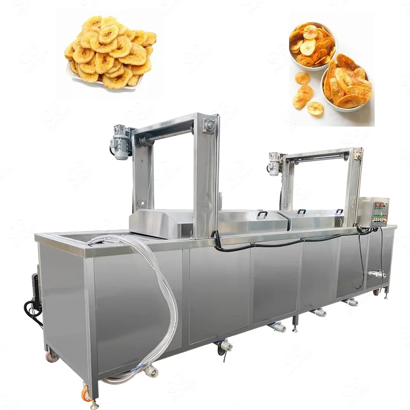 Onion Deep Fryer Potato Chips Frying Machine Price