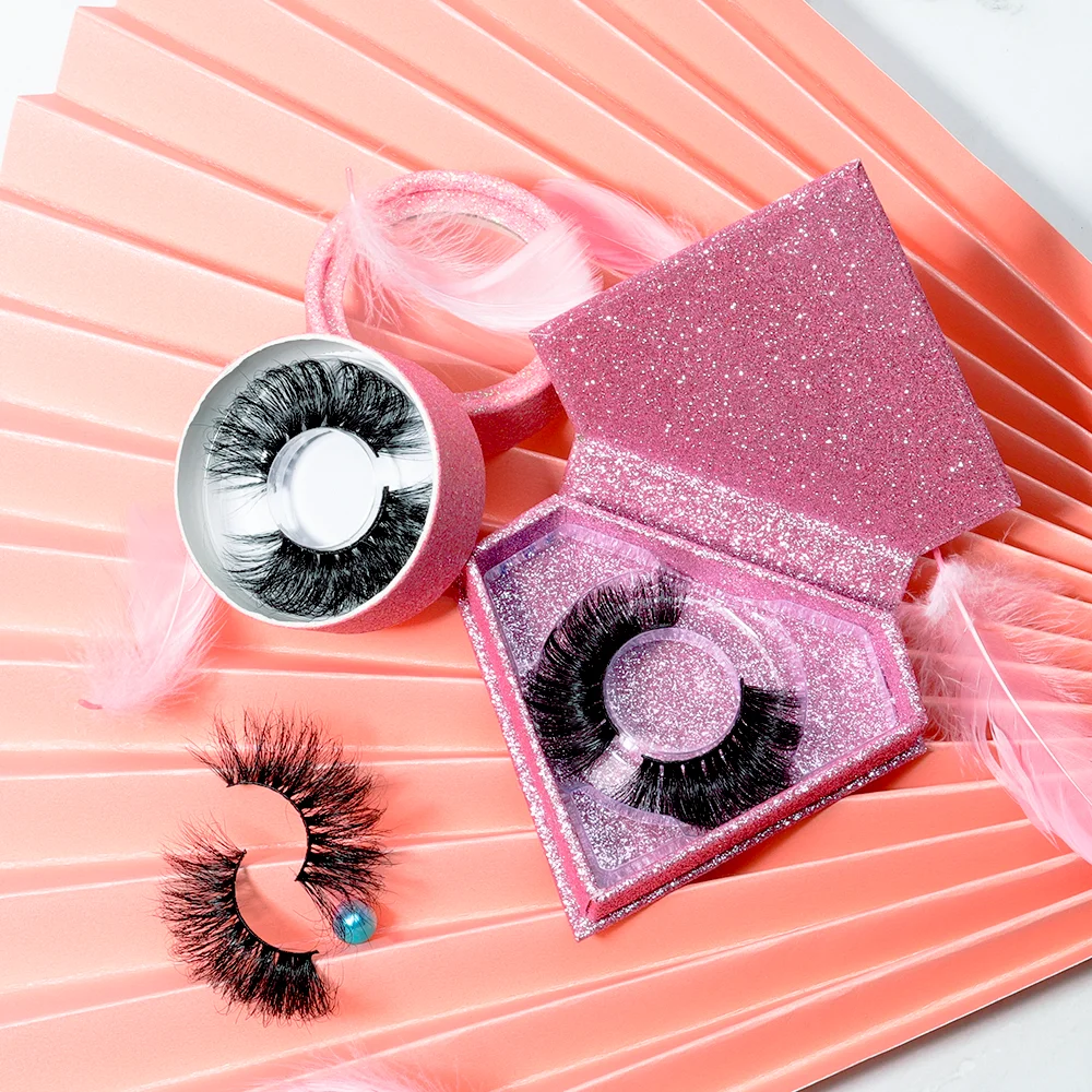 Wholesale 5D 6D Siberian False Eye Lashes 3D Mink Eyelash With Custom Package