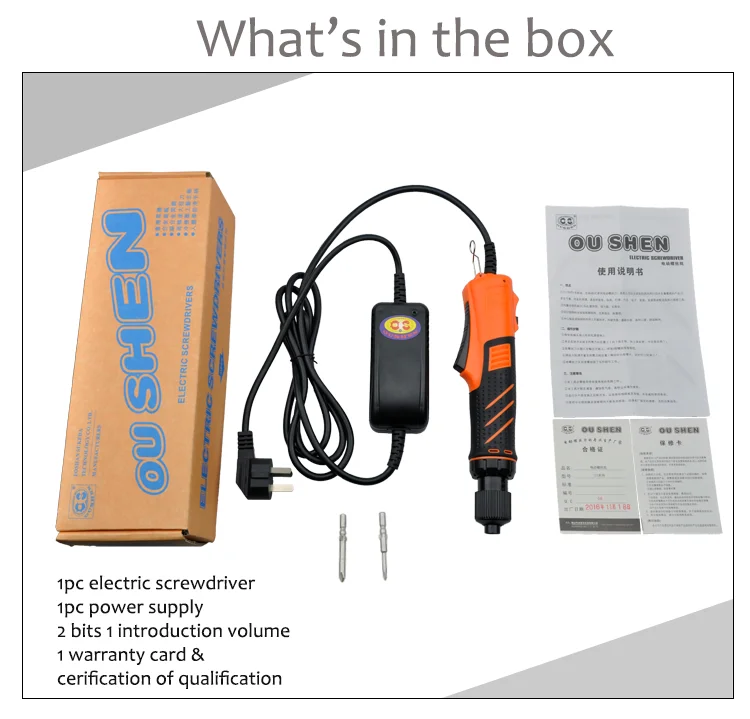 OS-6D35 shut off type AC220V machine for mobile phone assembly line electric screwdriver
