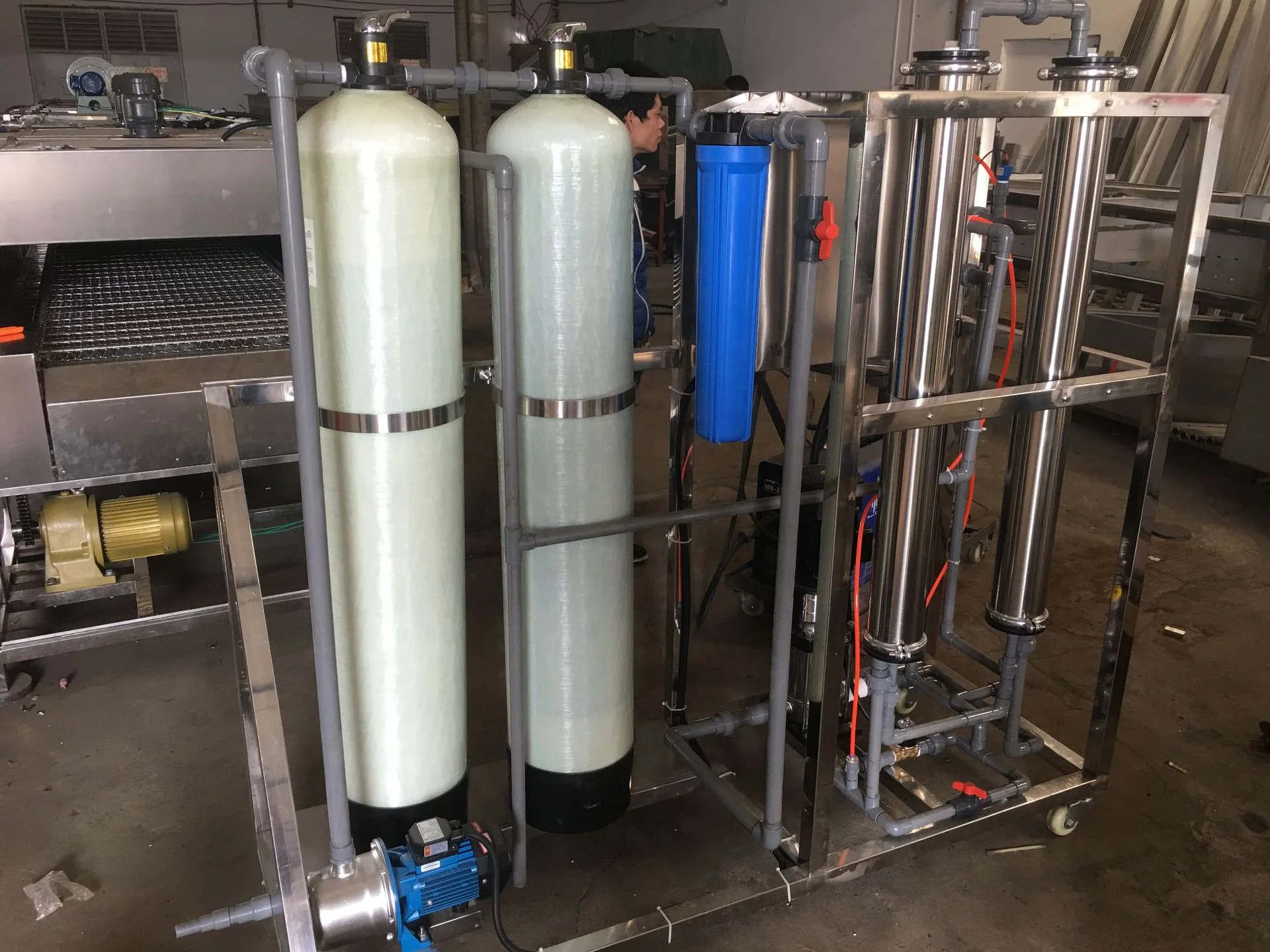 250 500 lph water purifier sea water desalination system/sea water desalination plant/sea water treatment drinking water machine