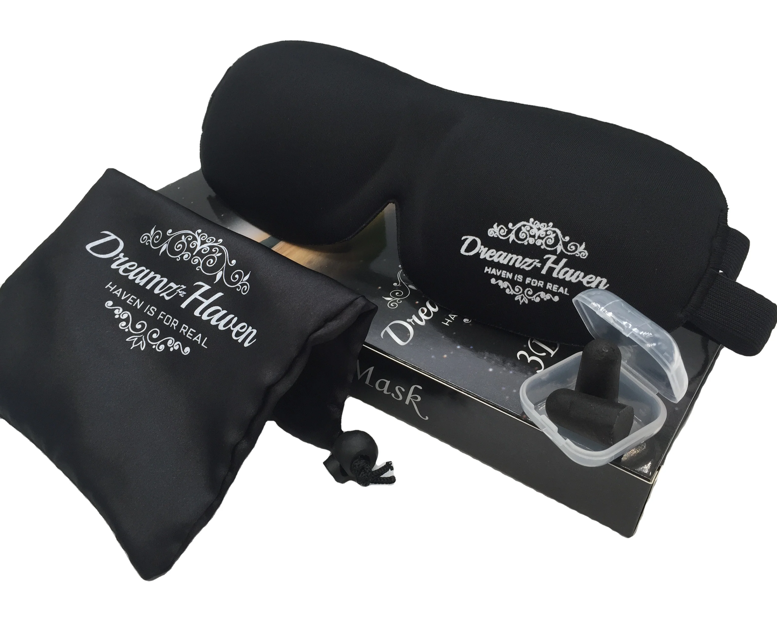 2021 Mulberry Natural Silk Sleep Mask, Silk Eye 3D sleep Mask, Silk Mask EM-074