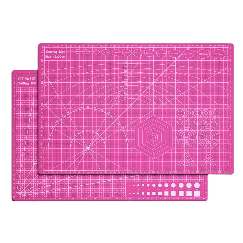 Multi-colored DIY Tools Self Healing Pvc Cricut Maker Cutting Board Mats