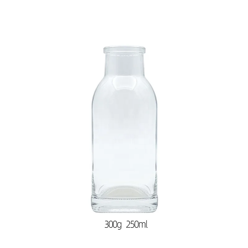 Hospitality Glass Brands 8 OZ Cold Sake Tokkuri Approx 250ML With Flared Rim Dressing Bottle