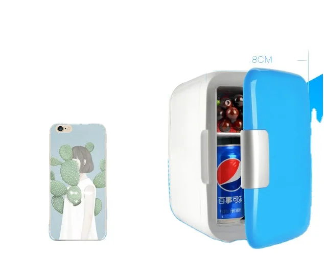 
4L Mini Fridge Portable Cosmetic Fridge For Beauty Mini Fridge Car Cosmetic Refrigerator 