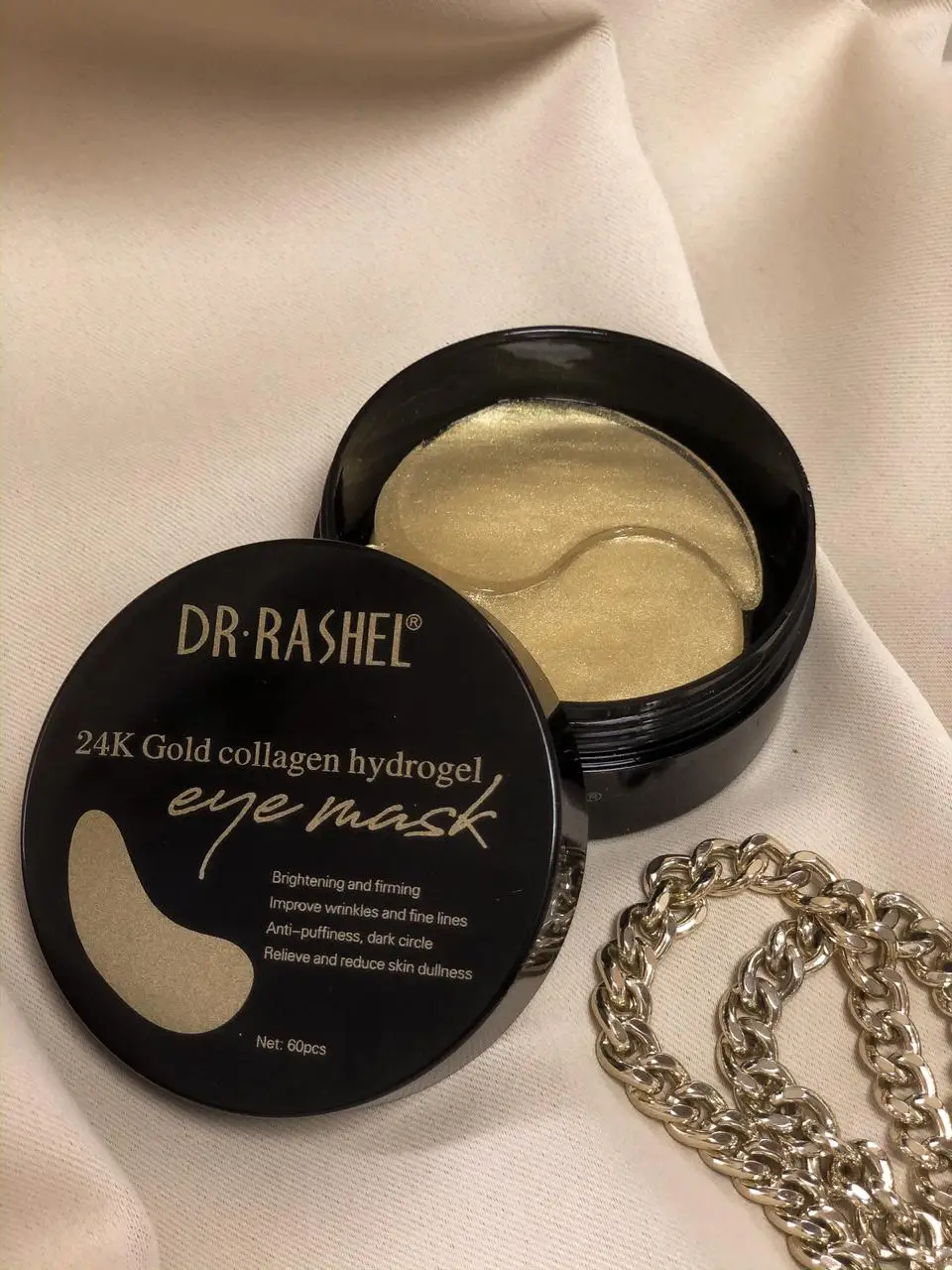 DR RASHEL Eye Care Brightening Tightening Anti Wrinkles Anti Aging 24K Gold Collagen Under Eye Patches