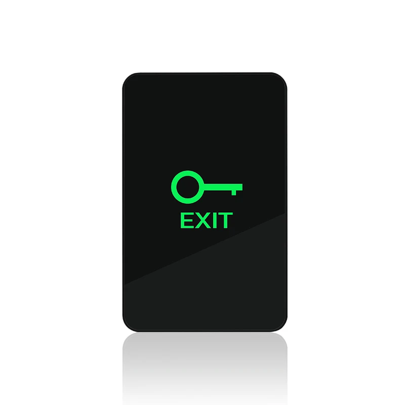 Factory Prize Black Touch Exit Door Release Button for Access Control