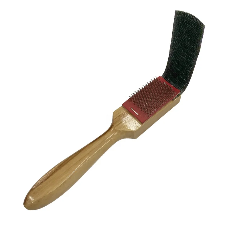 Factory Wholesale Custom Logo Wooden Dance Shoe Brush