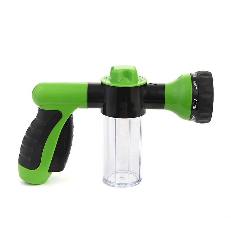 Hot selling high pressure cleaning foam spray gun for Lawn Clean Plants Car Wash Showering Pet Garden Hose Nozzle