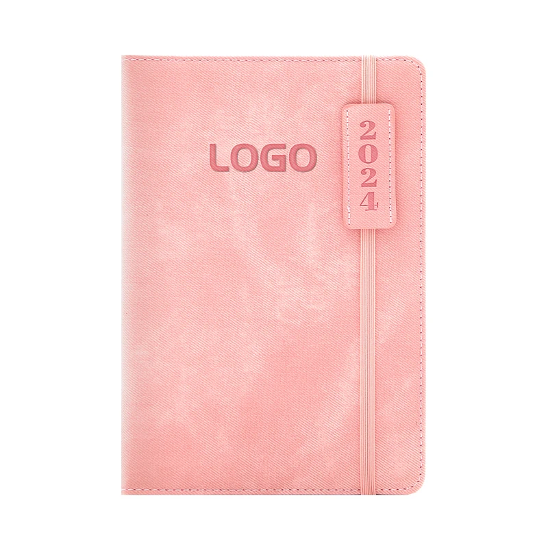 10 in 1 PU leather 2025 planner custom logo A5 notebooks 176 sheets monthly planner 2025-2025 calendars A5 journal notebooks