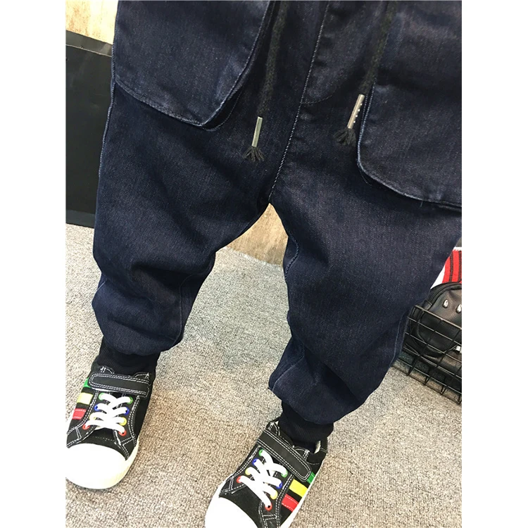
2020 Spring and Autumn Boys and Girls Small Feet Jeans Children Baby Pants 