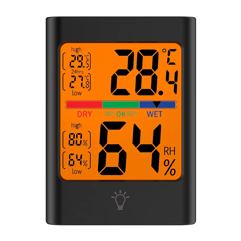 ЖК-электронный измеритель температуры в помещении Цифровой термометр гигрометр