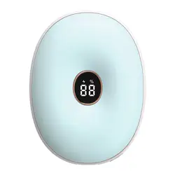 Rechargeable Mini Hand Warmer Portable USB Digital Display Hands Warmer Electric Heating Winter Warmers FOR foot hand