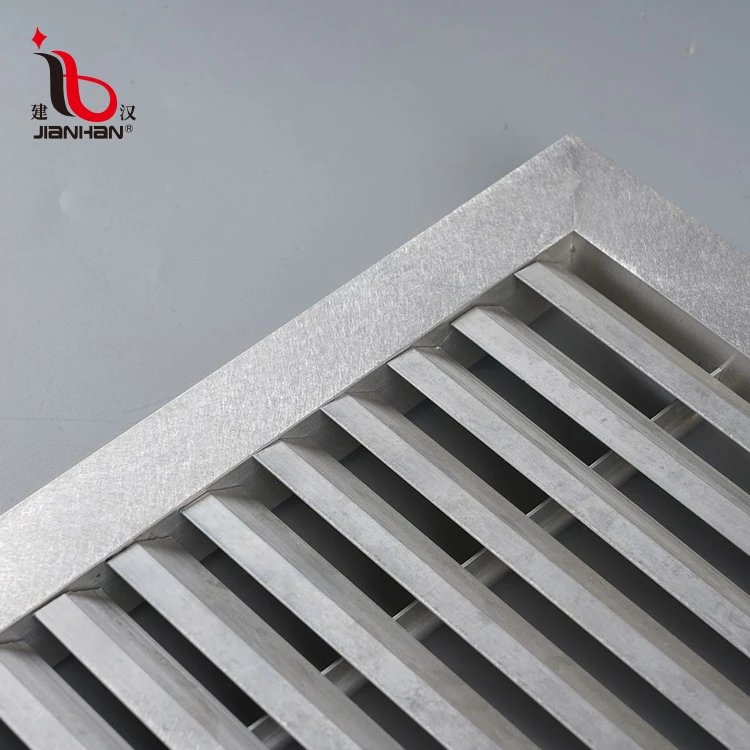 Decoration Square Air Vent Grille Waterproof Aluminium Ventilation Grilles Vent Tuyere Louver Grill