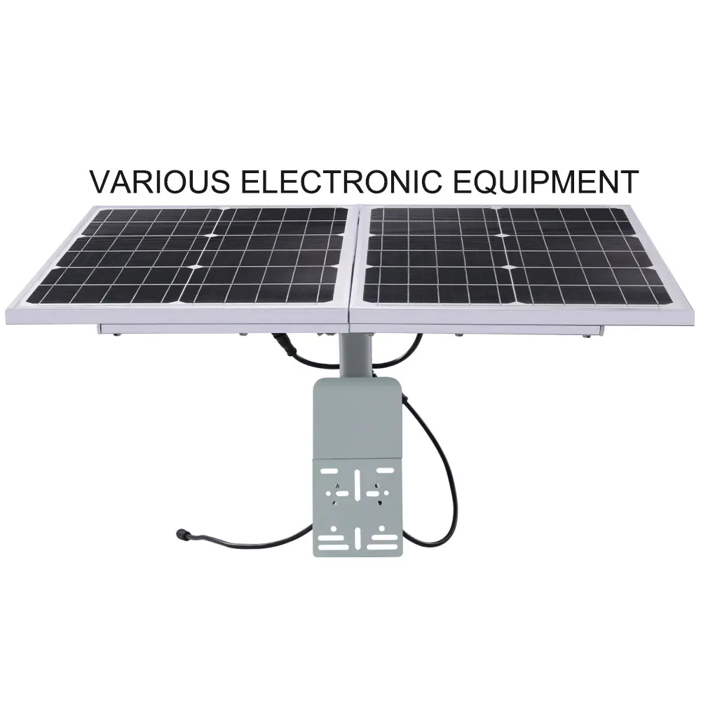 TecDeft Off-the-shelf IP67 solar cell generator 40w 5v12v solar power supply system for industrial wireless monitoring