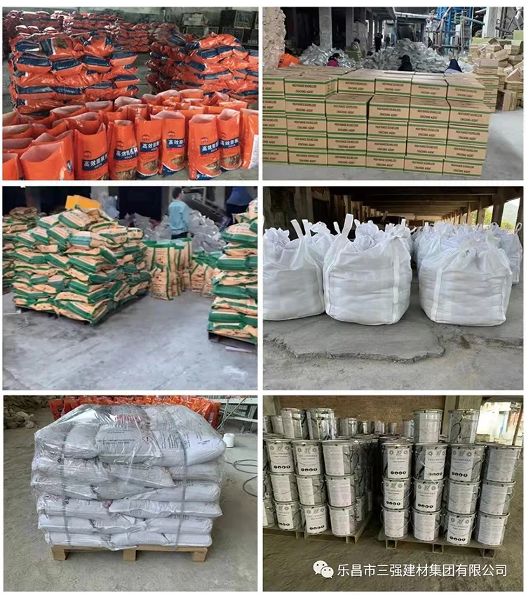 SANSHUNHigh expansive mortar in china soundless hard rock breaking chemical