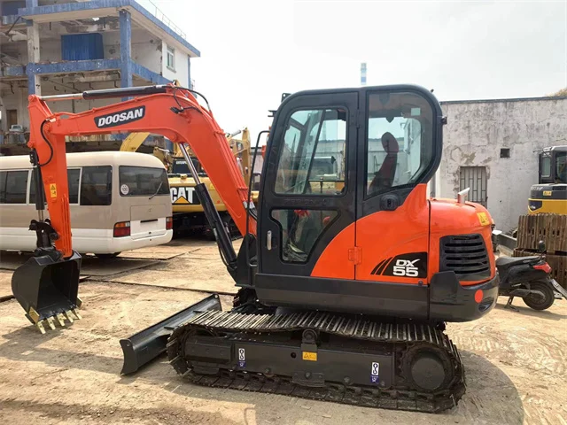 Doosan DX55 Excavator,High Quality Used Mini Excavator Doosan DH55 DH60 DX55 DX60