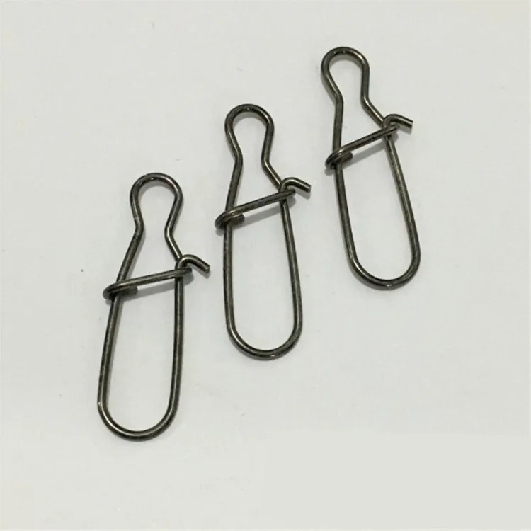 High quality strong Stainless steel snap pin fishing carp fishing quick clips