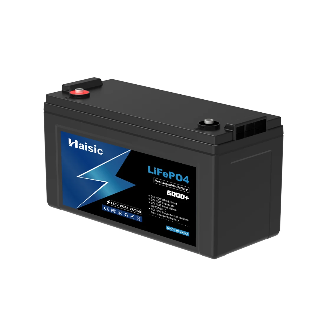 Rechargeable 12v lifepo4 battery 150 ah for club car golf cart