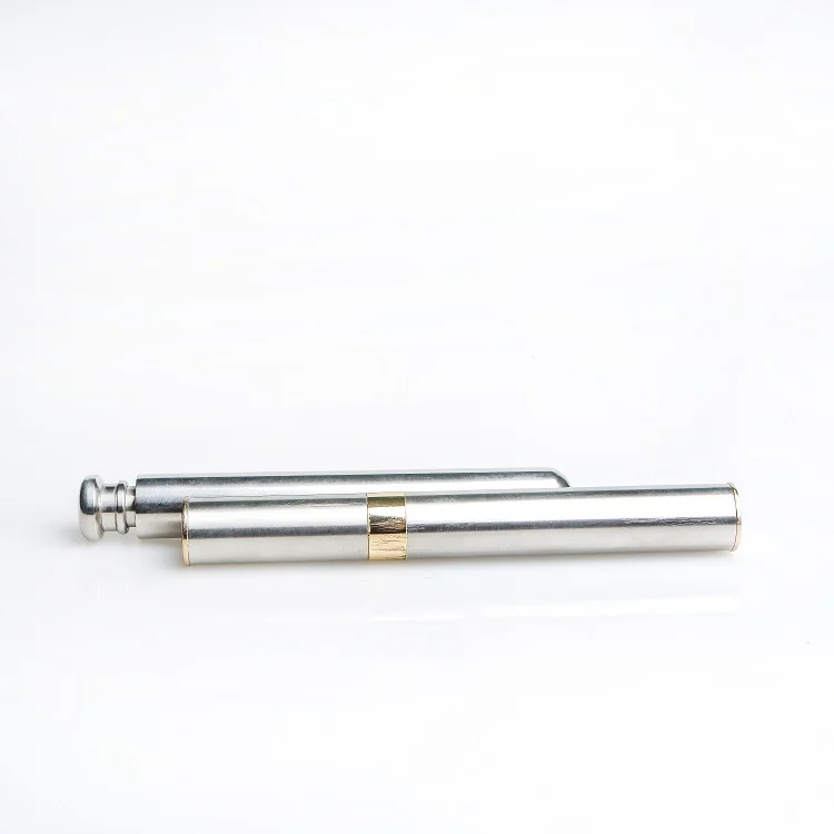 OEM/ODM cigarette metal aluminum cigar case tube for 1 cigar