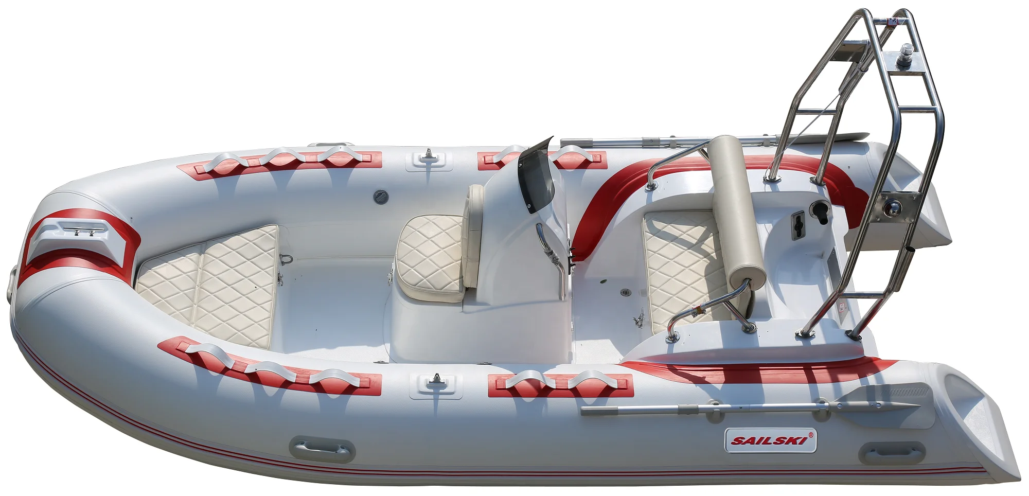 SAILSKI rigid inflatable boats 3.9m with SAIL 30hp/40hp outboard motor