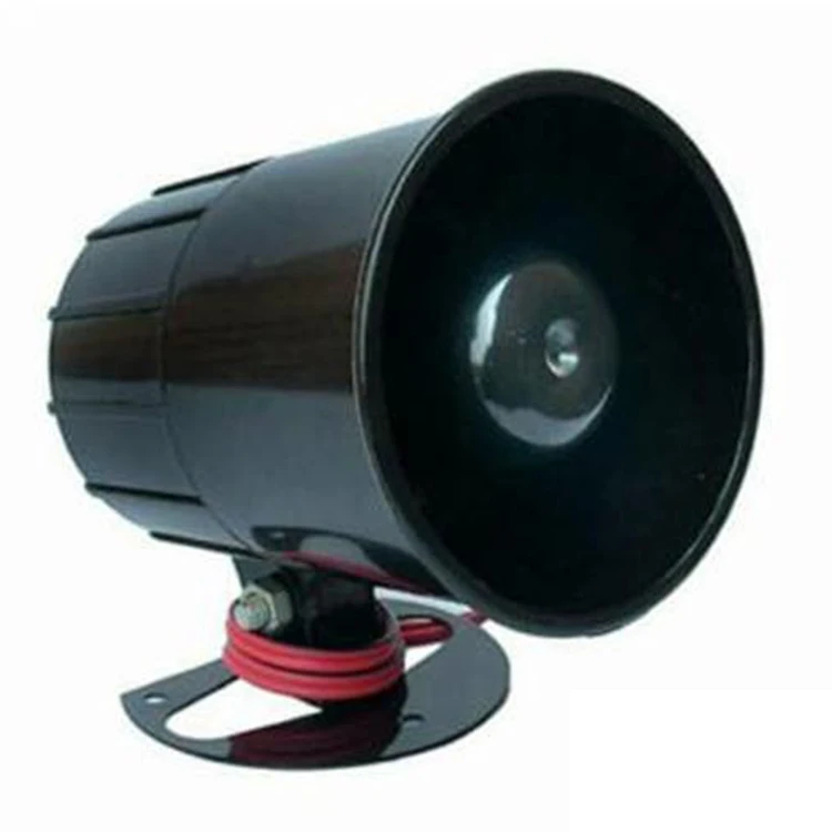 
Siren Horn 12V high decibel alarm horn household anti-theft siren perimeter intrusion security system alarm alarm horn 
