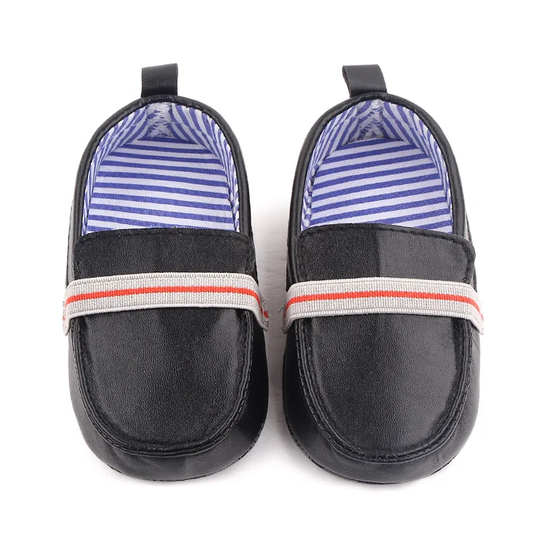 Solid Toddler Casual Slip-on Shoes PU Fancy High Quality Baby Shoes Unisex