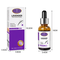 Gentle and skin friendly anti inflammatory nourishing lavender scars repair serum